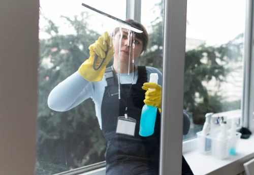 Nettoyage de vitres intérieures et extérieures à Sazos